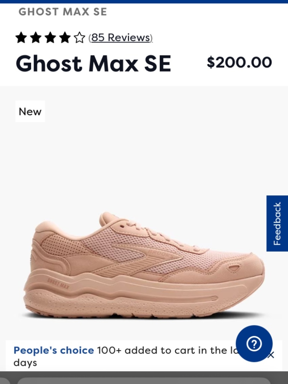 BROOKS Gost Max SE sz.8